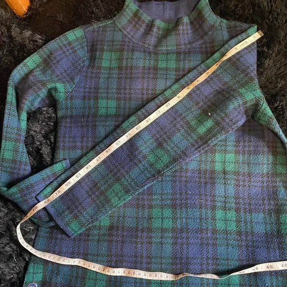 Appleseeds flannel print long sleeve top - Picture 7 of 10